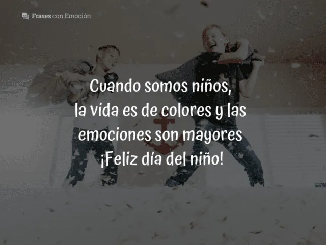 Imágenes de celebración por el día del niño peruano. Foto: frasesconemoción.com captura