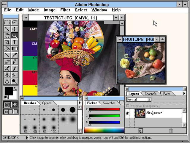 Word, Photoshop, PowerPoint y Excel: ¿cómo eran hace exactamente 25 años?