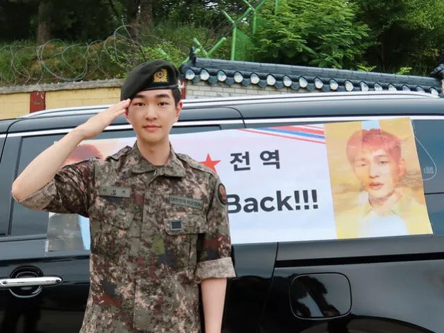 SHINee: Onew a su salida del servicio militar. Foto: SM