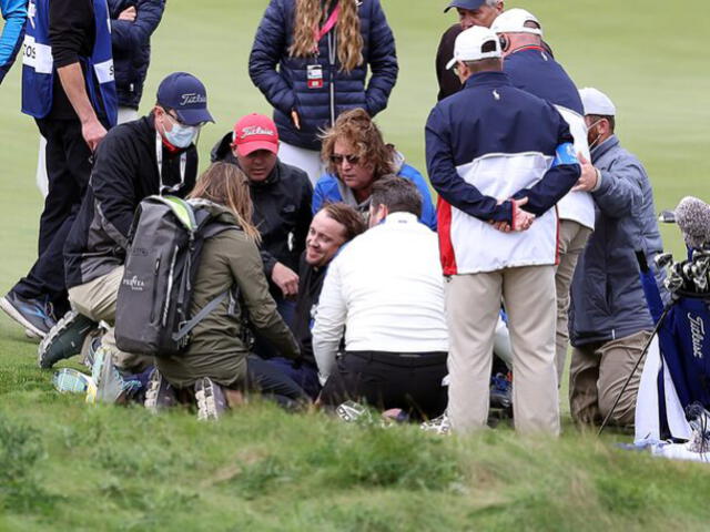 Tom Felton se desmaya en cancha de golf. Foto: TMZ