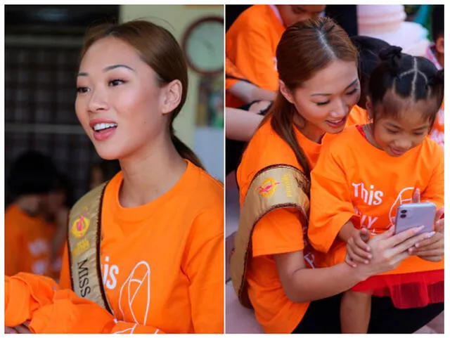 Miss Vietnam Global 2017: Jacqueline Dang gustaba de  participar en muchas actividades de voluntariado.