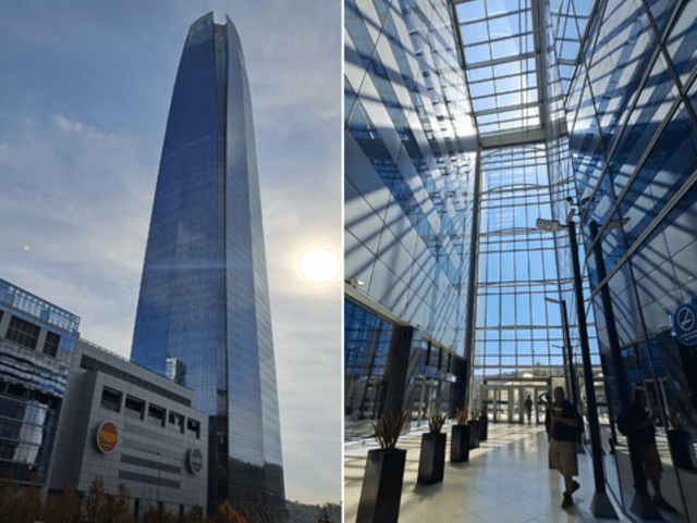 La Gran Torre de Santiago es el edificio más grande de toda América Latina. Foto: composición LR/La República/Francisco Claros   