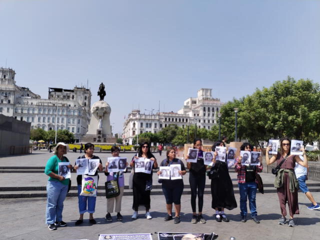 Familiares exigen justicia por víctimas de feminicidio. Foto: Magali Aguilar   