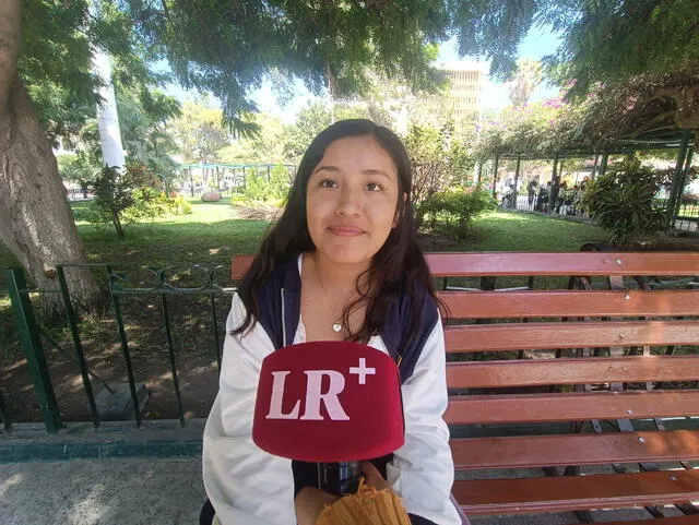 Selene Pintado, estudiante de Piura, de 18 años. Foto: URPI   