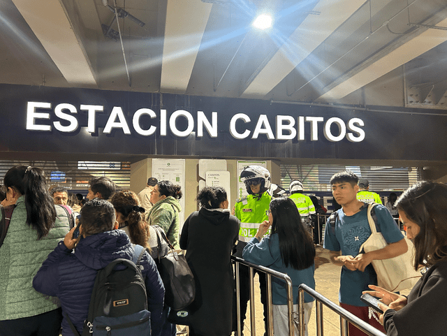  Estación Cabitos de la Línea 1 del Metro de Lima. Foto: difusión.   