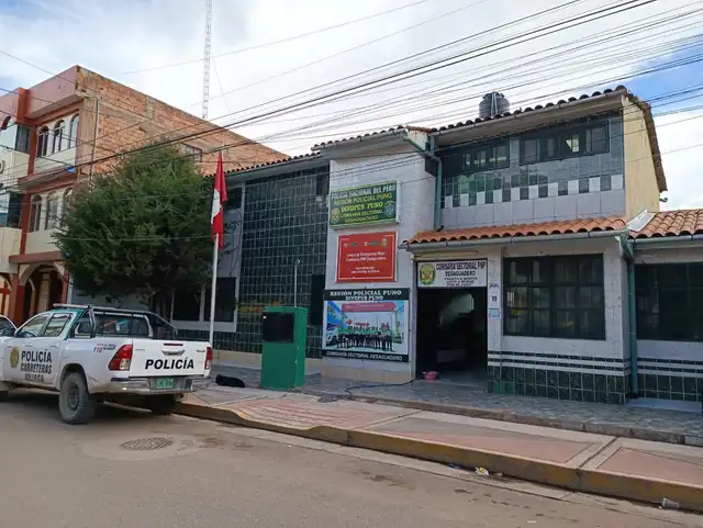 Dependencia policial a cargo del caso. Foto: Liubomir Fernández   