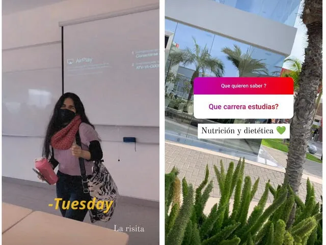 María Fernanda Biondi Rengifo estudia en al UPC. Foto: Mafer Rengifo Instagram