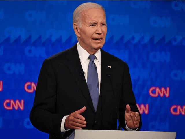  Biden perdió el último debate presidencial en Estados Unidos. Foto: EFE    