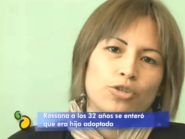  Rossana cuenta que no juzga a su madre biológica por lo que hizo, solo quería conocer a su familia de sangre. Foto: captura de pantalla/América TV/YouTube   