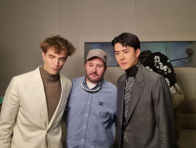 Sehun y Cha Eunwoo junto a Robert Pattinson reuni n de estrellas