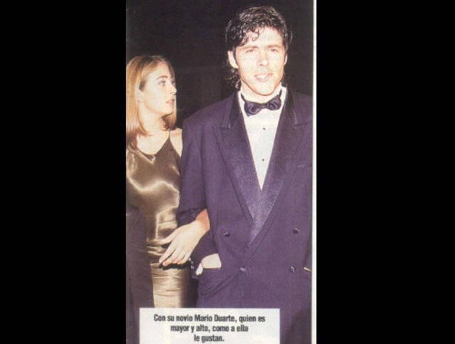 Ana Orozco y Mario Duarte fueron novios en el 2001 - Crédito: Difusión
