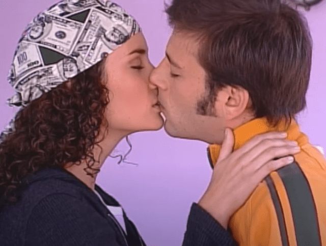 Jimenita y Giovanni en "Así es la vida". Foto: captura de América TV