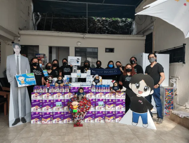 Fans mexicanos de Lee Min Ho organizaron un proyecto masivo de donaciones como presente de Navidad para los menores diagnosticados con cáncer. Foto: Minoz México Official