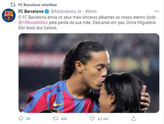 FC Barcelona Ronaldinho.