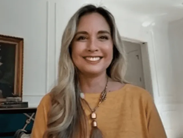  Jessica Tapia reveló que ahora maneja con una sonrisa estas afecciones mentales. Foto: YouTube/América Televisión Novelas   