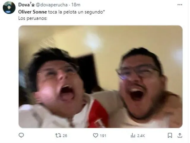  Los usuarios en redes no perdieron el tiempo y pusieron a volar su imaginación con los más divertidos memes de la selección peruana. Foto: composición LR/X   