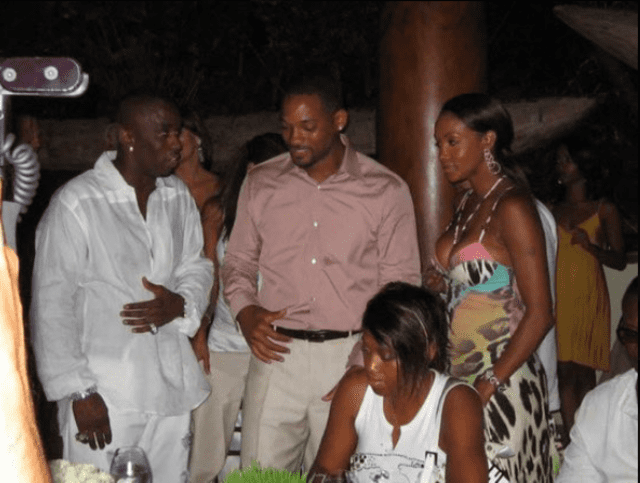  Will Smith en las desenfrenadas fiestas de Sean Combs. Foto: X.   