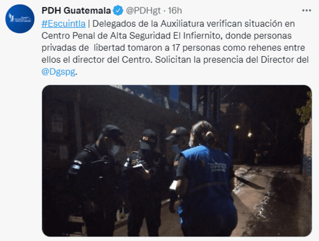Guatemala: pandilleros de Barrio 18 toman a guardias como rehenes en la cárcel “El Infiernito”