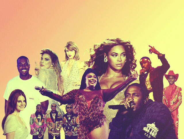 Lista de "las 100 canciones que definieron la década del 2010" de Billboard.