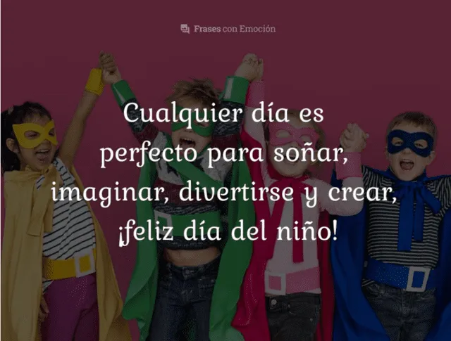 Feliz Día del Niño: las frases más lindas y divertidas para felicitar a los  niños este 12 de abril | Bolivia | Actualidad | La República