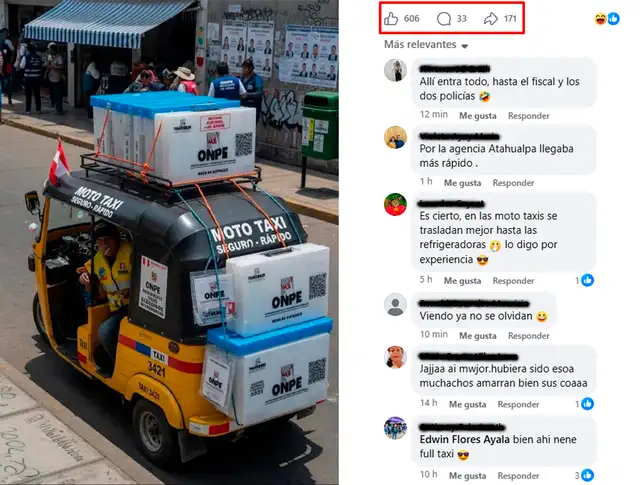 Post con más interación en redes sociales. Foto: Facebook  