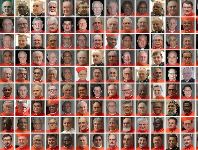 These are some of the 133 cardinals electing the next pope in the 2025 conclave. Photo EFE These are some of the 133 cardinals electing the next pope in the 2025 conclave. Photo EFE