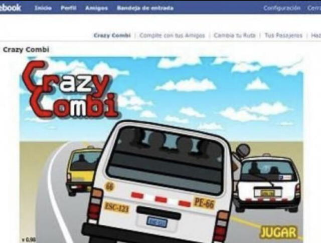 Crazy Combi, un juego que aprovechó el auge de las redes sociales. Foto: Captura