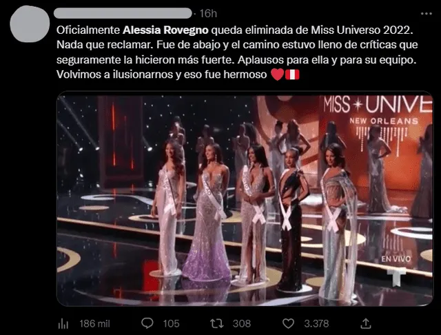 Las redes entristecen tras eliminación de Alessia Rovegno