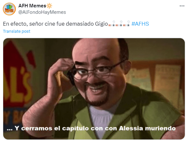  Memes del estreno de ‘Al fondo hay sitio’. Foto: captura de X    