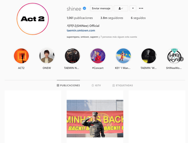 Foto: Instagram SHINee Foto: Instagram SHINee