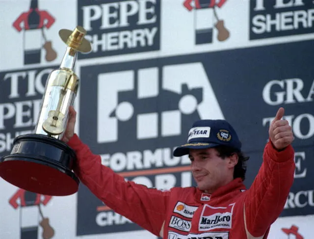 Ayrton Senna: sus 5 carreras más anecdóticas. Foto: EFE.