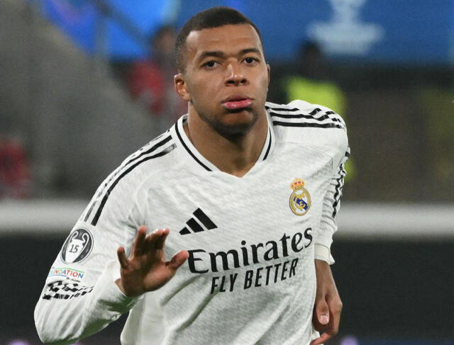 Kylian Mbappé llegó al Real Madrid tras su paso por el PSG de Francia. Foto: AFP   