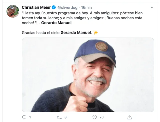 Christian Meier en Twitter