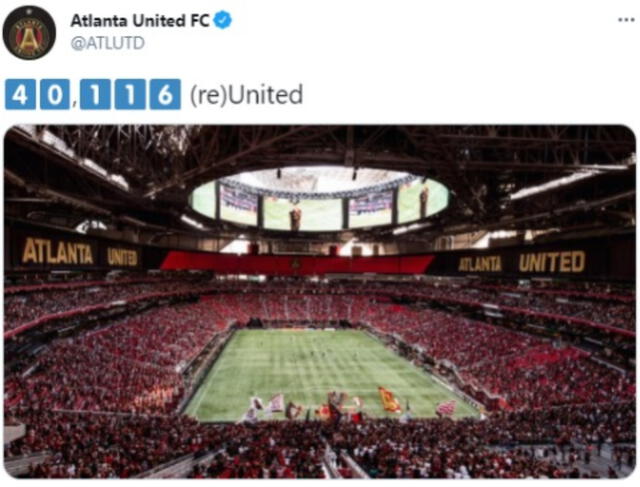 Tuit de Atlanta United FC