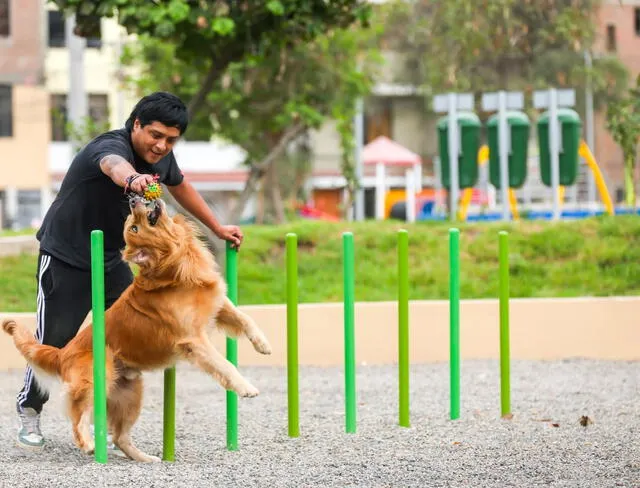 El parque cuenta con zonas deportivas y un área exclusiva para mascotas. Foto: Municipalidad del Callao. El parque cuenta con zonas deportivas y un área exclusiva para mascotas. Foto: Municipalidad del Callao.