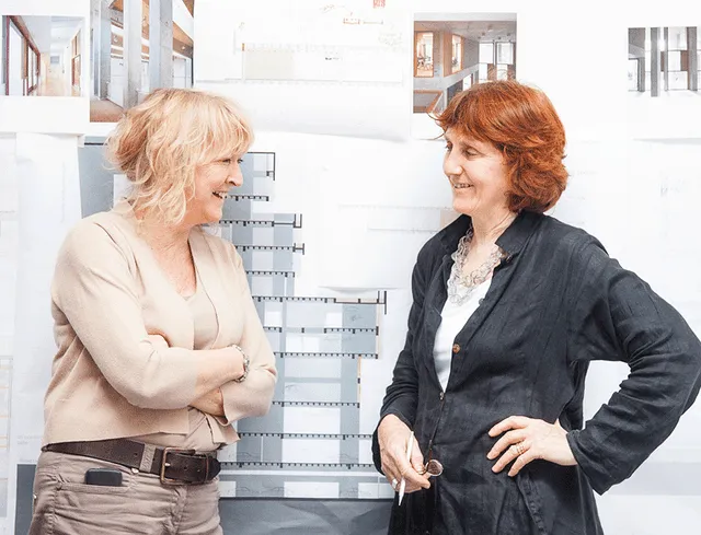 Yvonne Farrell y Shelley McNamara fundadoras de Grafton Architects (Foto: Difusión)