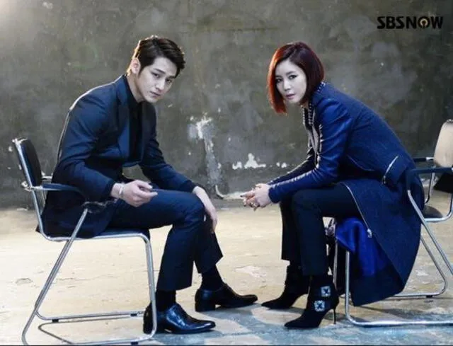 Kim Bum y Kim Sung Ryung en una imagen promocional del kdrama  Mrs. Cop 2. Crédito: HanCinema
