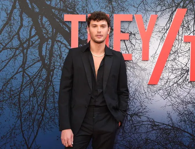  Cooper Koch en premier de 'They/Them'. Foto: AFP   