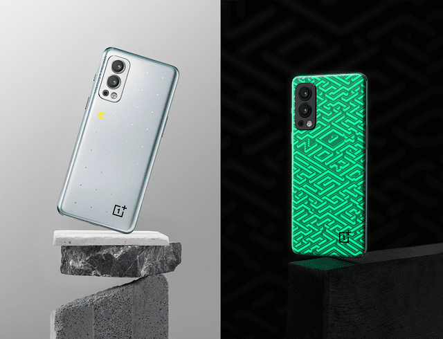 Diseño del OnePlus Nord 2 Pac-Man Edition. Foto: OnePlus