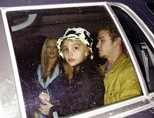 En 2013, Jamie Lynn Spears compartió una foto de ella y su hermana junto a Justin Timberlake, expareja de Britney. Foto: Instagram/Jamie Lynn Spears