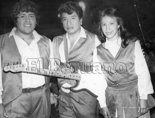  Alejandro Zárate junto a la Princesita Mily y Toño Centella. Foto: El Peruano   