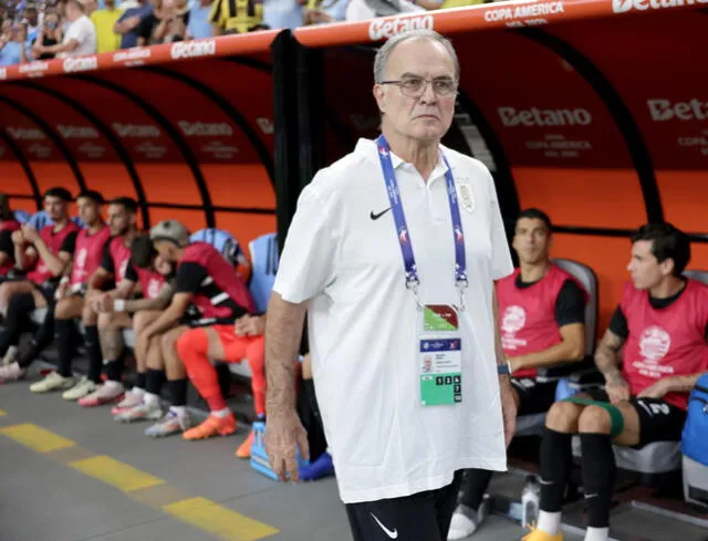  Marcelo Bielsa es entrenador de Uruguay desde el 15 de mayo de 2023. Foto: AFP   