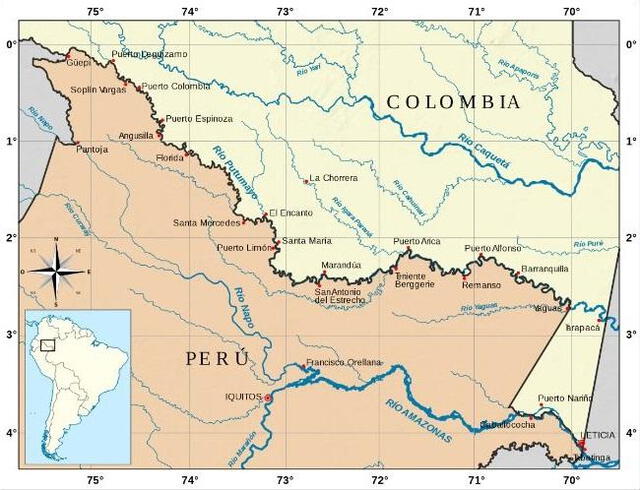 El conflicto marcó un antes y un después en la diplomacia y geografía política de América Latina. Foto: Wikimedia Commons.   