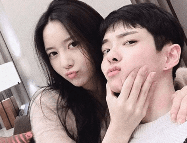 Han Seo Hee y Jung Dae Eun, su pareja en el 2019. Foto: vía Instagram