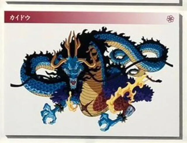 Así lucirá el modo dragón de Kaido. Foto: Toei Animation