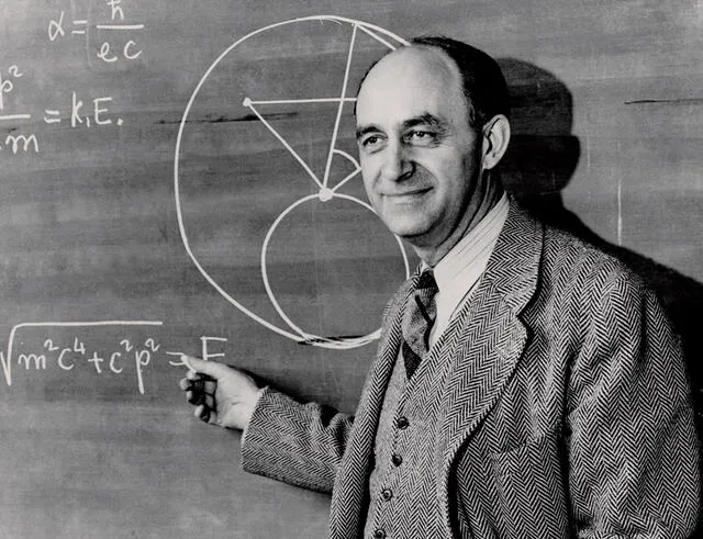  Enrico Fermi, el físico italiano conocido por lograr la primera reacción en cadena. Foto: Atomic Heritage Foundation   