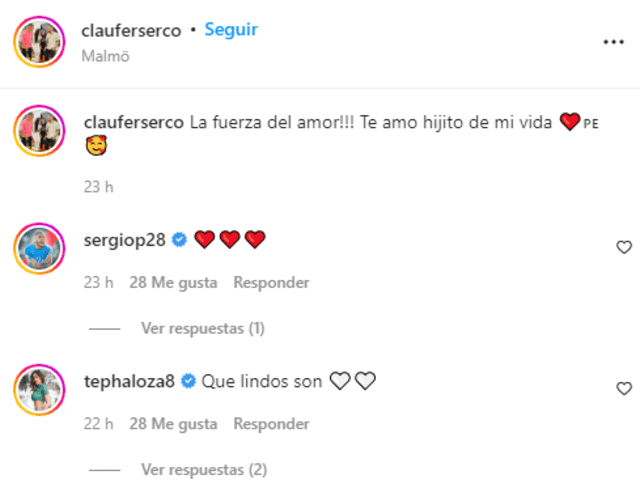 Tepha Loza responde a madre de Sergio Peña. Foto: captura de Instagram