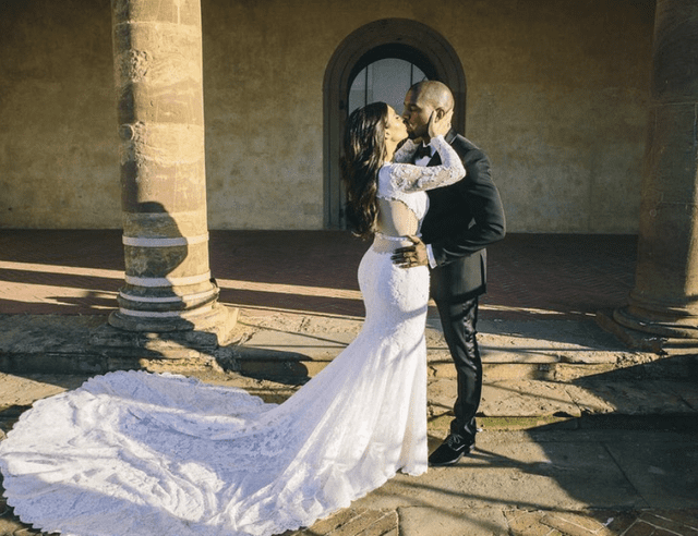 Kim Kardashian se casó en 2014 en un castillo de ensueño en Italia. Foto: Kim Kardashian/Instagram