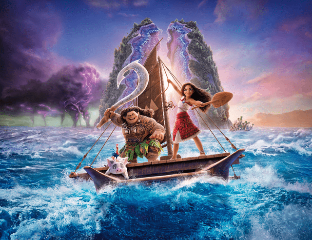 'Moana 2' es una de las películas animadas más esperadas del año. Foto: Disney.   