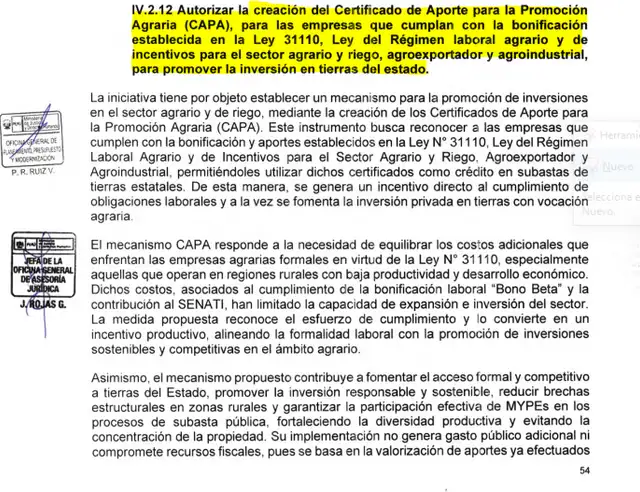 Proyecto del Gobierno presentado como parte de su pedido de facultades legislativas. Foto: Congreso<br> Proyecto del Gobierno presentado como parte de su pedido de facultades legislativas. Foto: Congreso<br>